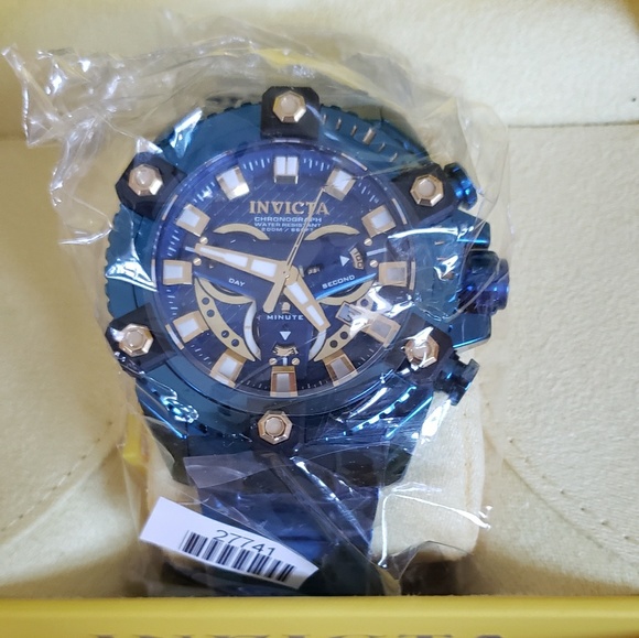 Invicta 63MM Grand Octane Blue Label - Picture 1 of 5